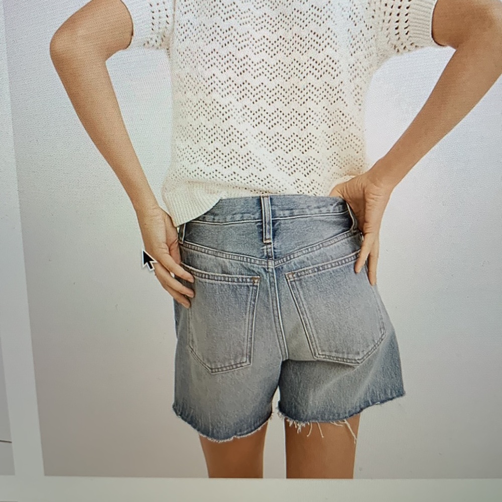 Like new Madewell relaxed fit denim shorts. Size 26. 5” inseam. - Picture 2 of 12